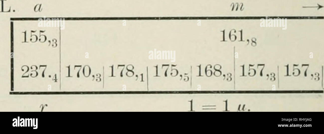 . Beihefte zum botanischen Centralblatt. Plants. 92 (ii'iiissiiuuw. Über die Grüße des Zellkt'ins r&gt;) T.. 1. 17. Juli :• T&quot;. M.&quot;) M. Morf,-(Mis . 2. 2]. .Iiili 12 l^. Tages n. 31. .Iiili 9U. 3.&quot;) M. Morm-iis . 295,1 474,,' 477,11445,.,! 432,.,' 430,J432,.,' 445,,,l — &gt;• a P 1 194., 183,3 149,0 139,1 204,1 401,11 391,.. ,1434,2 448,4] 4&lt;j4,i 438,1 j456,.2 391,3 413,4 3s;i,-, JJ^ l u. I) 1. 130,„|137,i| 1(30,1 128,0 118... 1 = 1 I,. 105,3 109,., 139,,! 137,,! 136,,| 138,,; 142,3! 132,« 107,,, 128,()| 138,4 108., 141,o;13G,-,!l23„|124,iill5.,| 112,4 137,1 117-(i 13'^s 122, Stock Photo