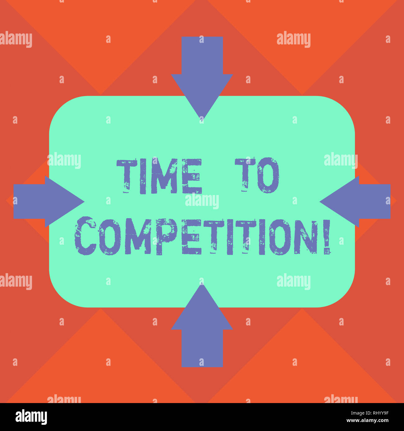 Handwriting text Time To Competition. Concept meaning resource and firm ...