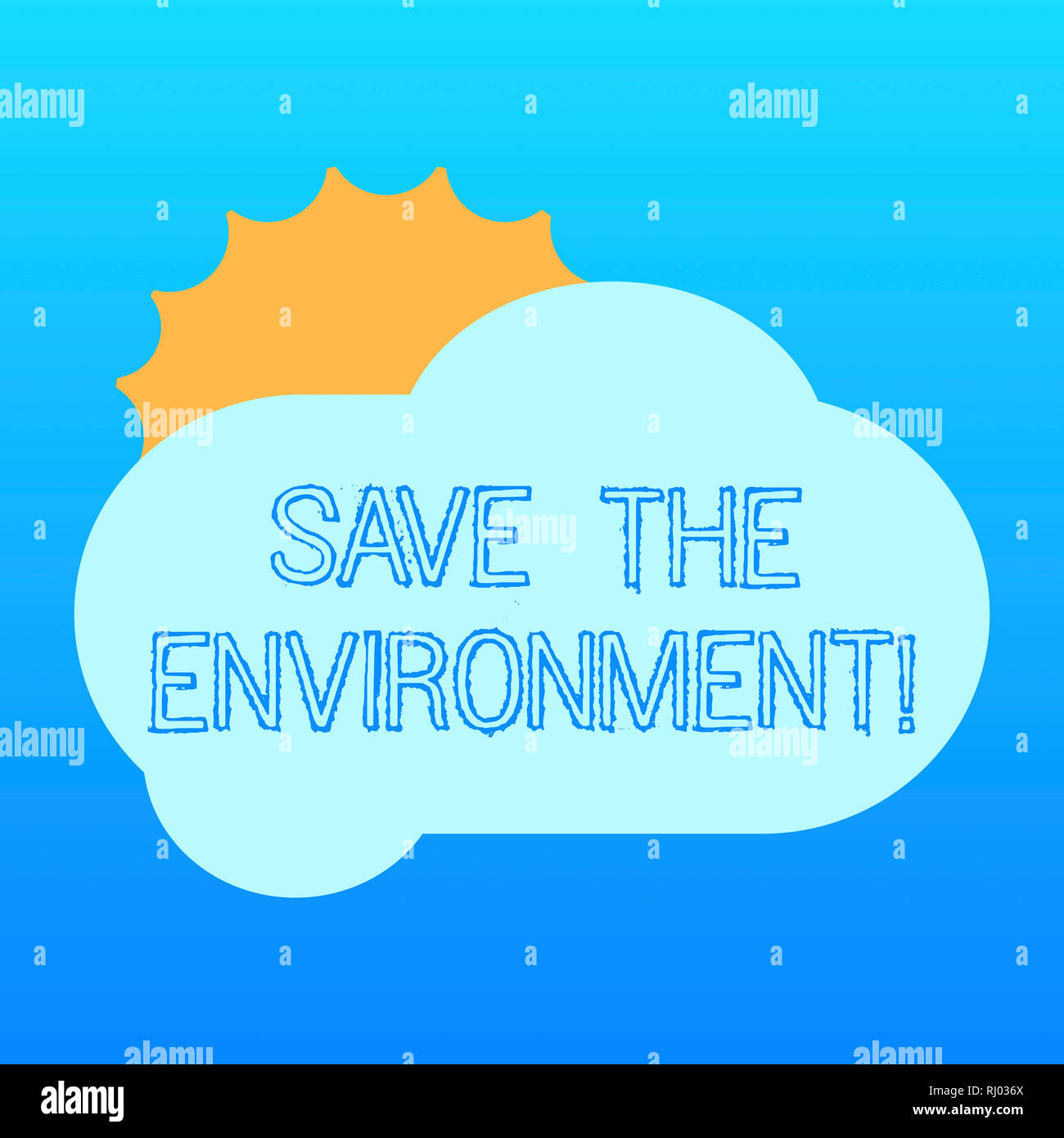 Handwriting Text Save The Environment Concept Meaning Protecting And Conserving The Natural Resources Sun Hiding Shining Behind Blank Fluffy Color Cl Stock Photo Alamy