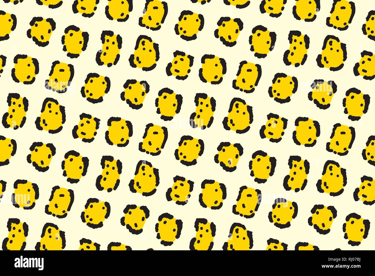 Guepard pattern Stock Vector Images - Alamy