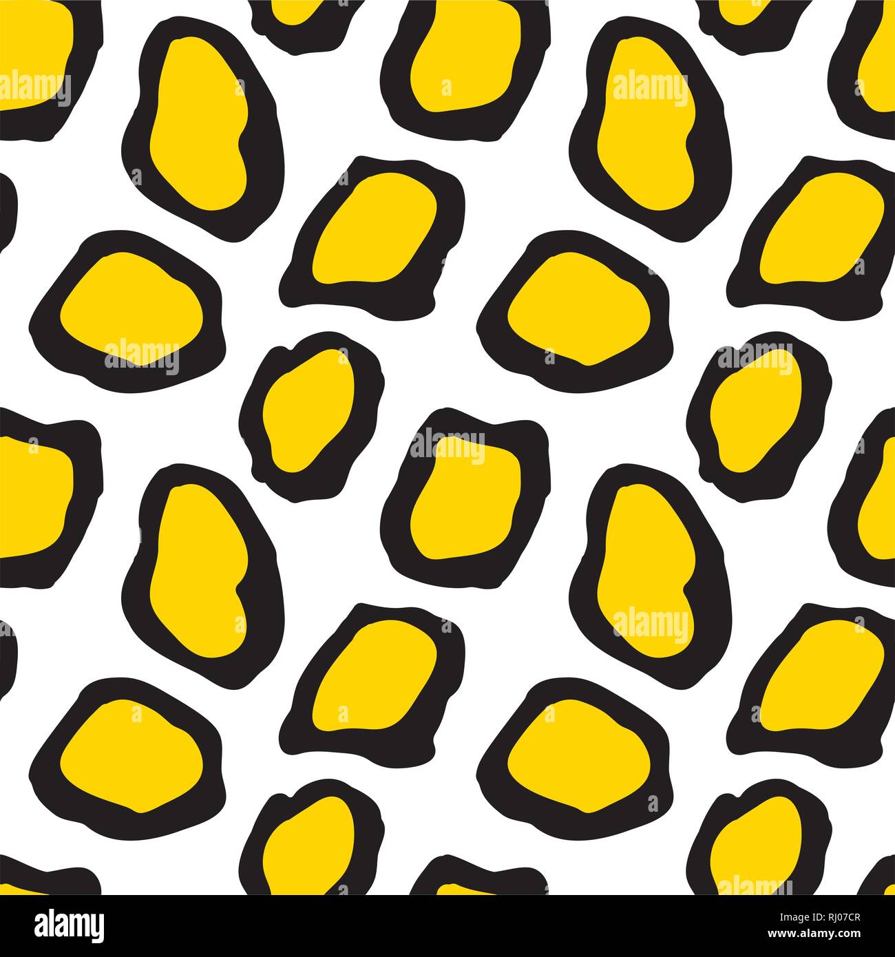 Seamless leopard print texture. Jaguar fur repeat Stock Vector Image ...
