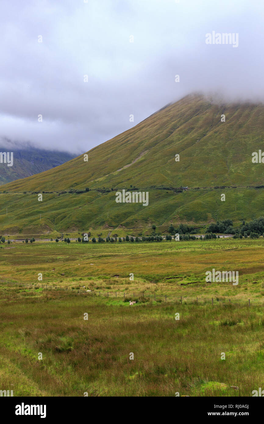 Impressions from the Scottish Highlands landscape. Stock Photo