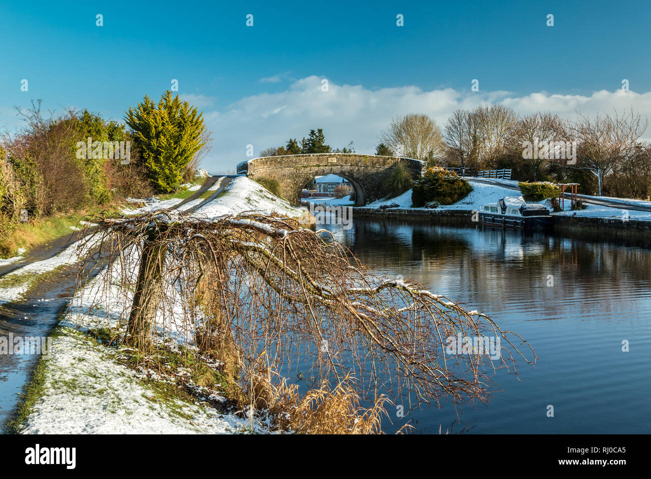 Royal Canal Ballymahon Ireland Stock Photo Alamy