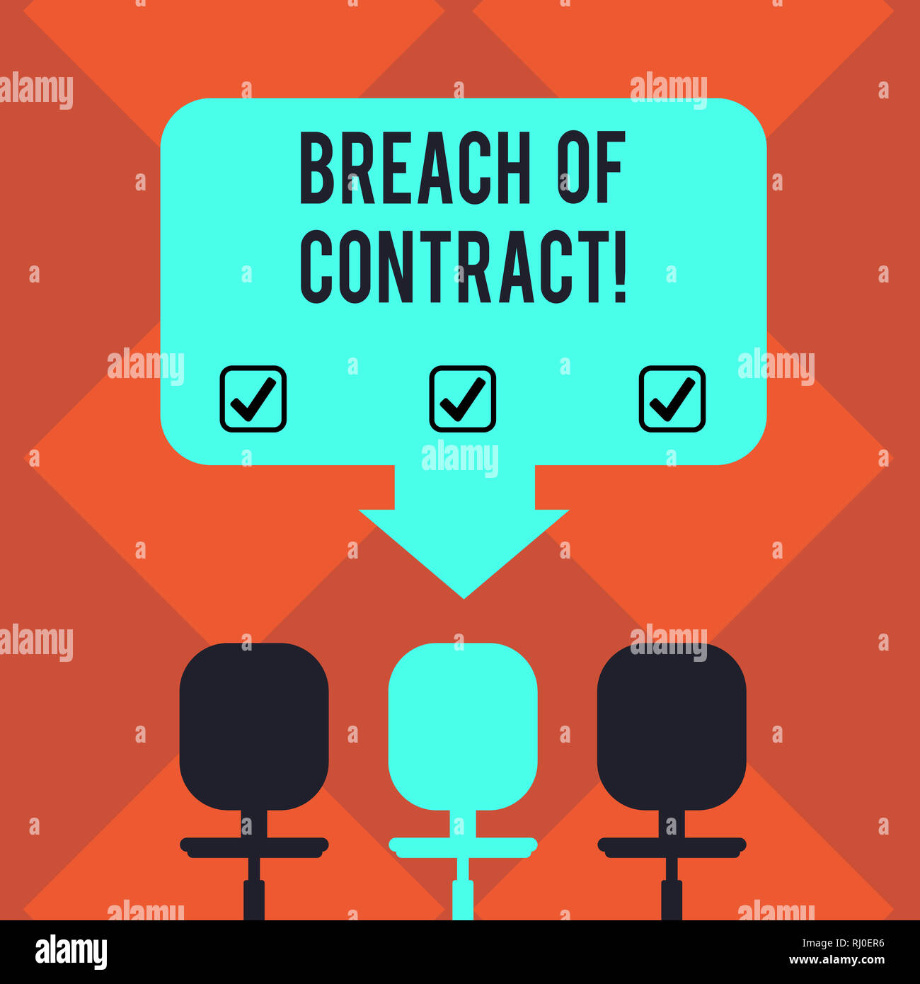 Handwriting Text Breach Of Contract Concept Meaning Act Of Breaking The Terms Set Out In Deal Or Agreement Blank Space Color Arrow Pointing To One Of Stock Photo Alamy