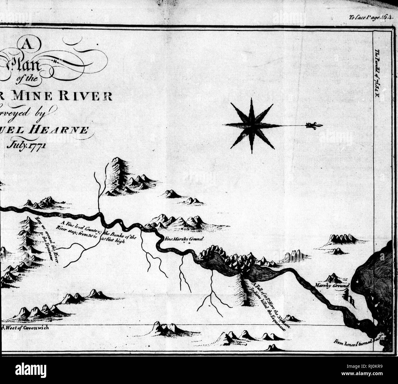 . A journey from Prince of Wales's Fort, in Hudson's Bay, to the northern ocean [microform] : undertaken by order of the Hudson's Bay Company for the discovery of copper mines, a north west passage, &amp;c. in the years 1769, 1770, 1771 &amp; 1772. Indians of North America; Natural history; Indiens; Sciences naturelles. . Please note that these images are extracted from scanned page images that may have been digitally enhanced for readability - coloration and appearance of these illustrations may not perfectly resemble the original work.. Hearne, Samuel, 1745-1792. Dublin : Printed for P. Byrn Stock Photo