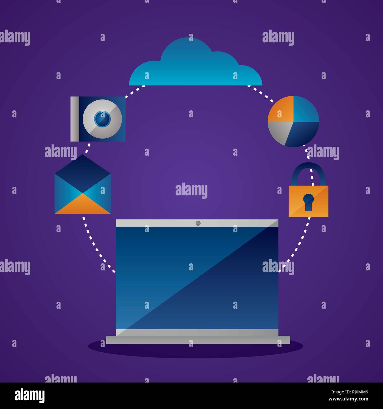cloud computing concept Stock Vector Image & Art - Alamy