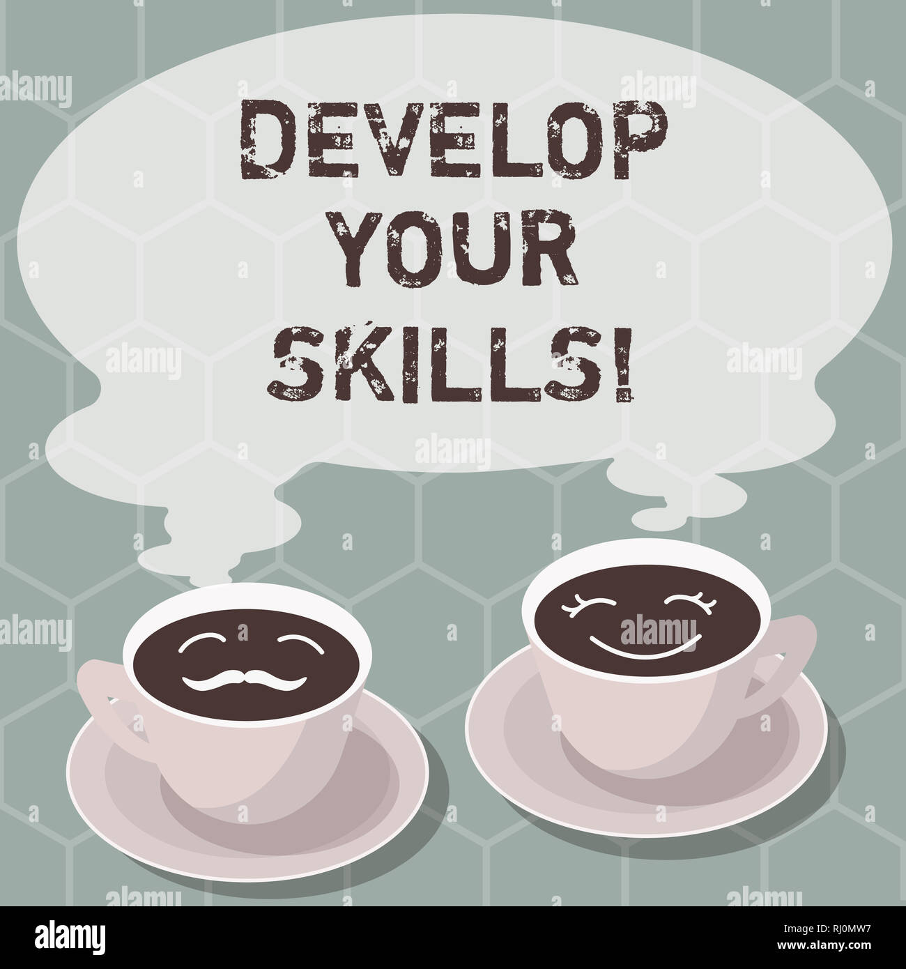 Writing note showing develop your skills business photo showcasing