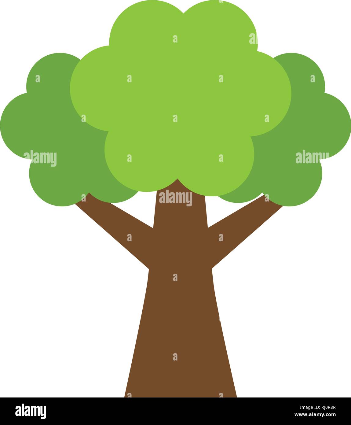 tree forest nature Stock Vector Image & Art - Alamy