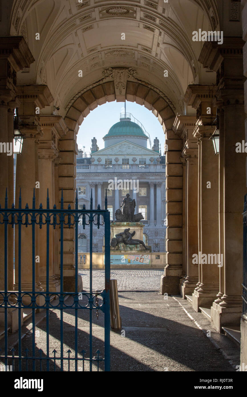 Somerset House Aldwych London Stock Photo Alamy