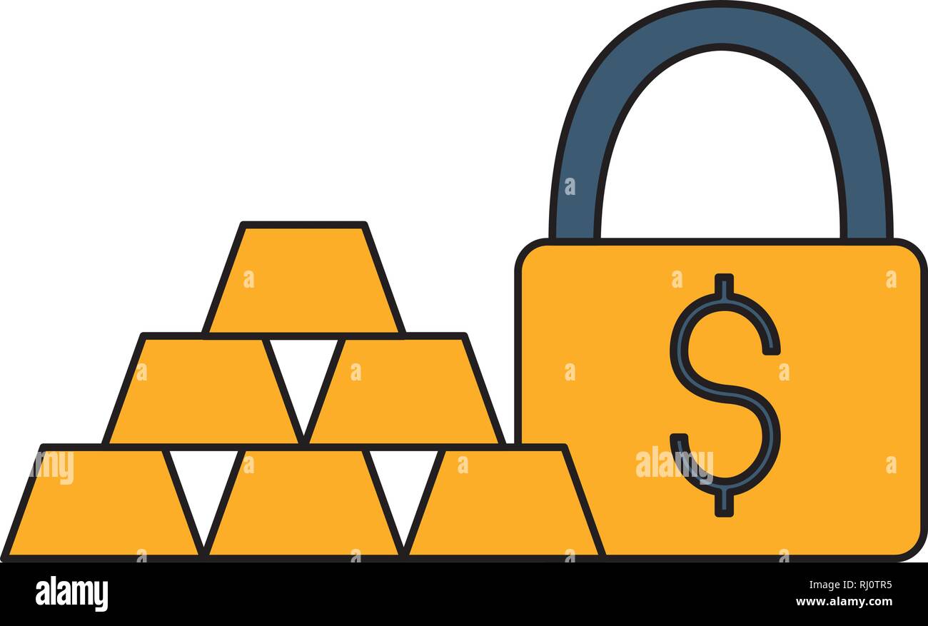 stacked gold bars Stock Vector Image & Art - Alamy