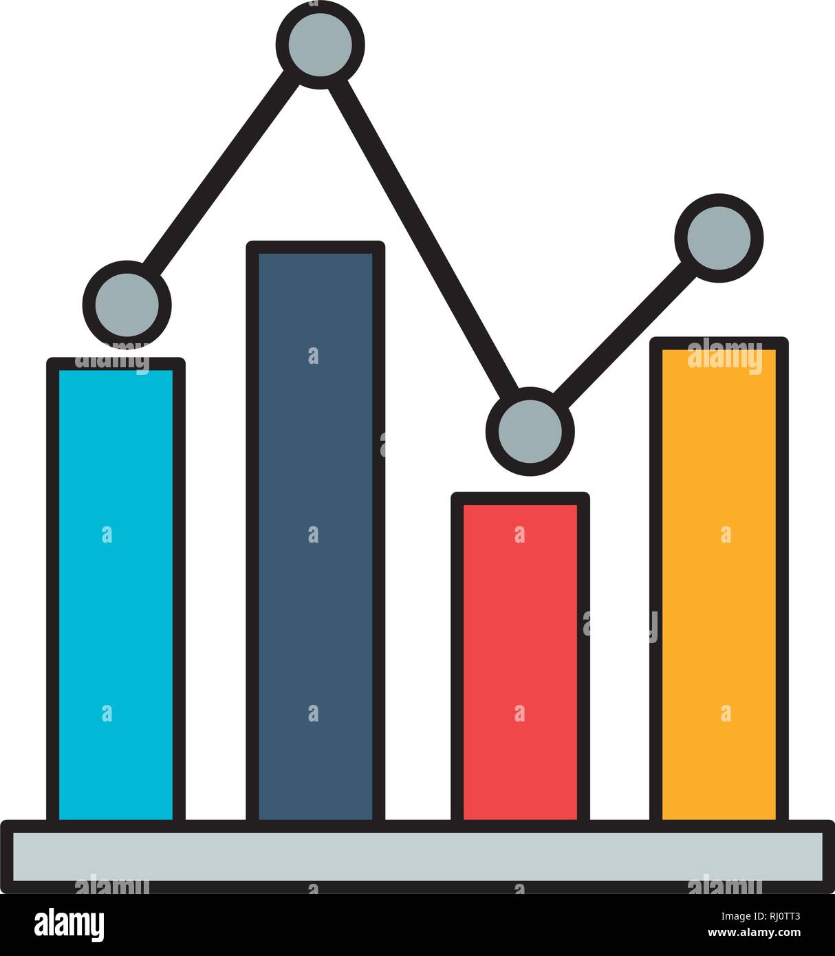 business report chart Stock Vector Image & Art - Alamy
