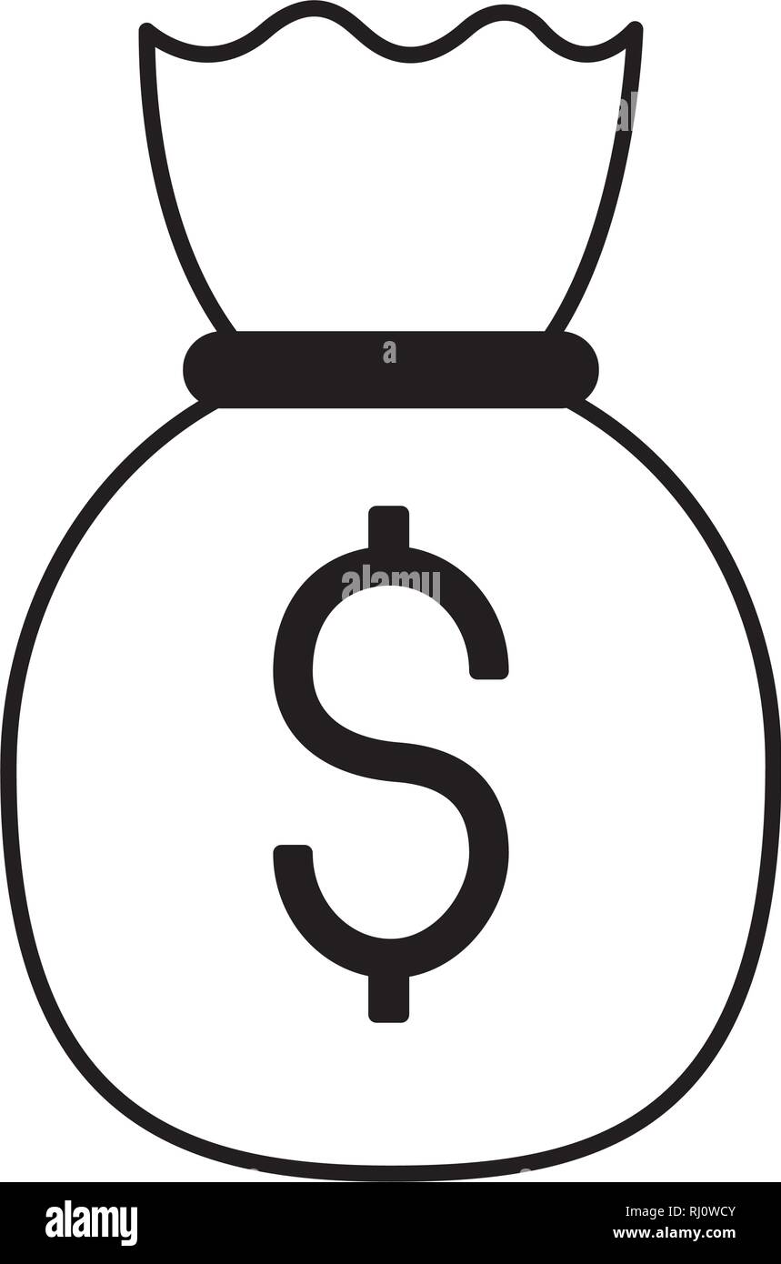 money bag dollar Stock Vector Image & Art - Alamy