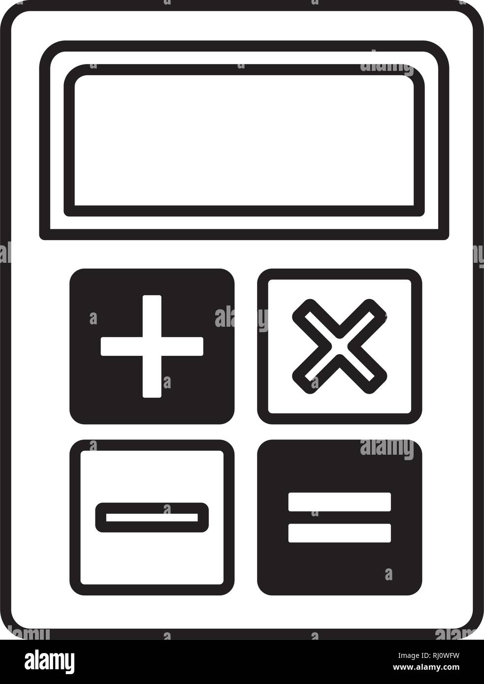 Financial Math Calculator Key financial calculator math Stock Vector Image & Art - Alamy