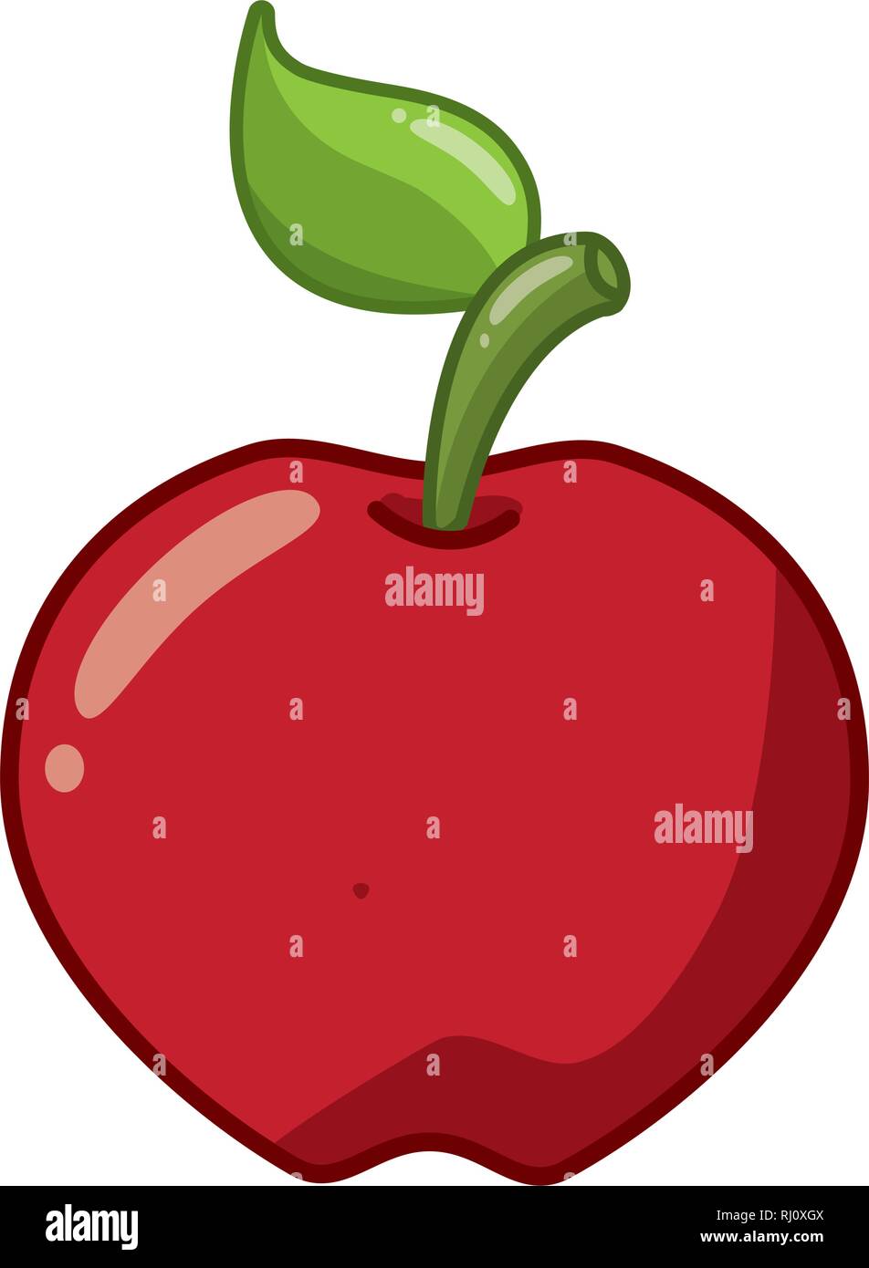 Apple Stock Vector Images - Alamy