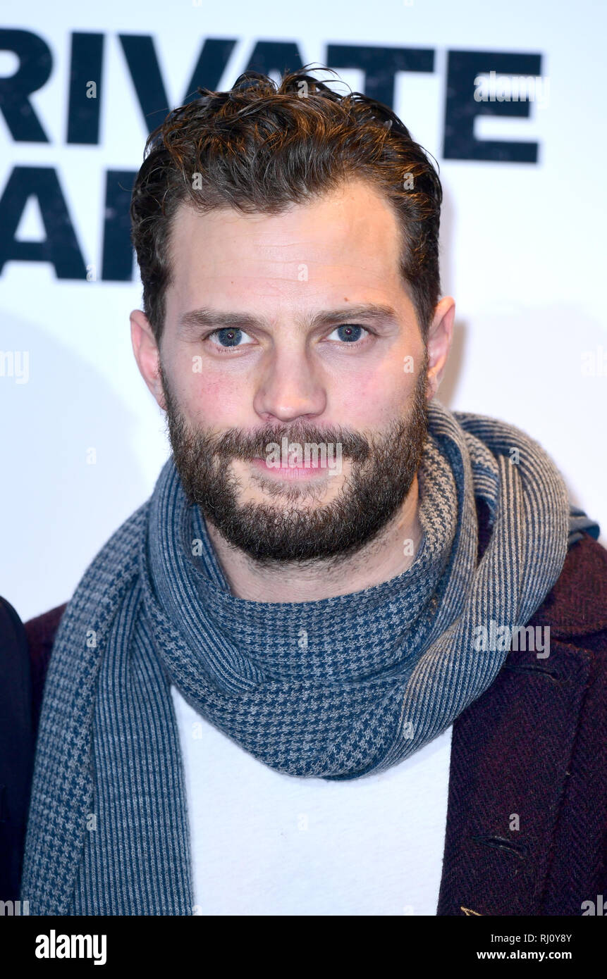 Jamie Dornan attending a special screening of A Private War at Odeon ...