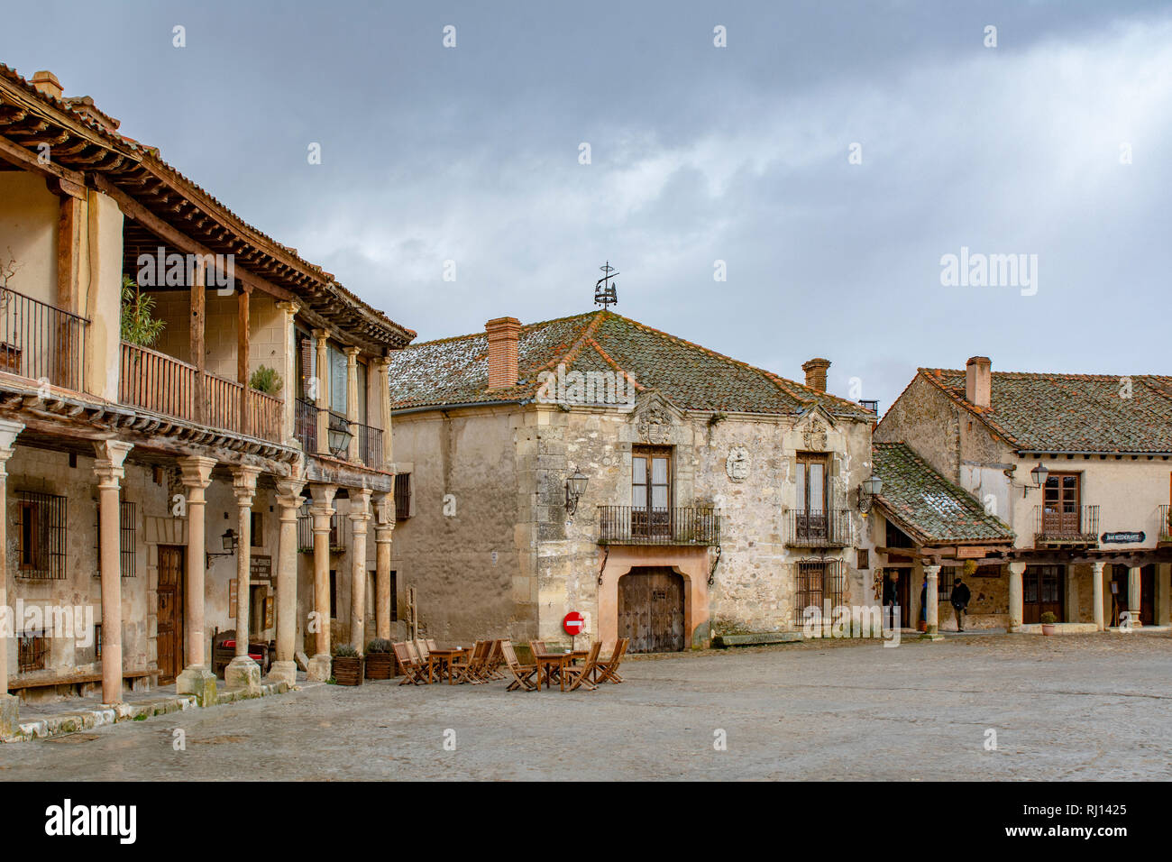 Pedraza, Segovia, Spain; March 2018 Pedraza Medieval Village Main