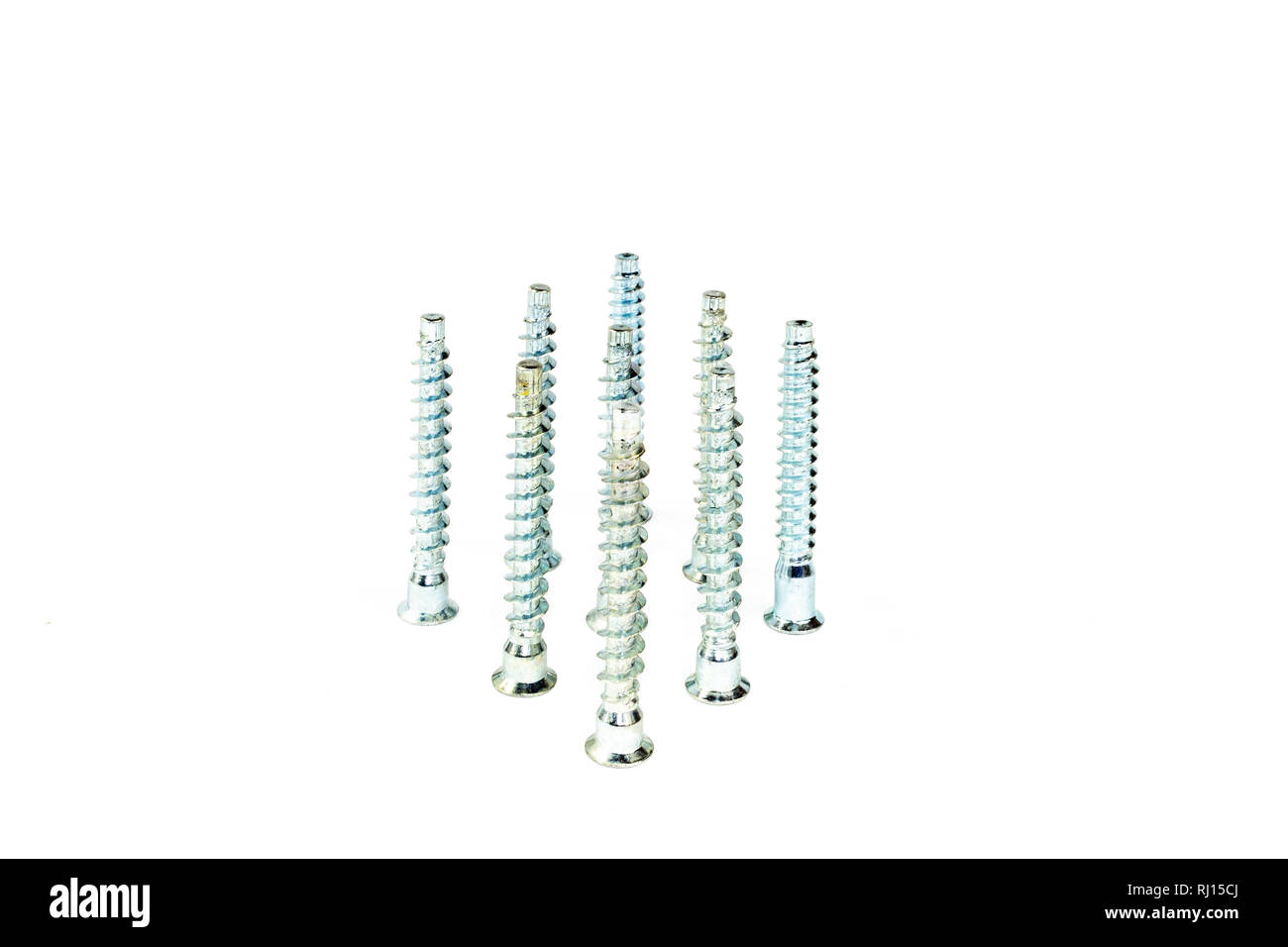 Wood screws for carpenters Stock Photo Alamy