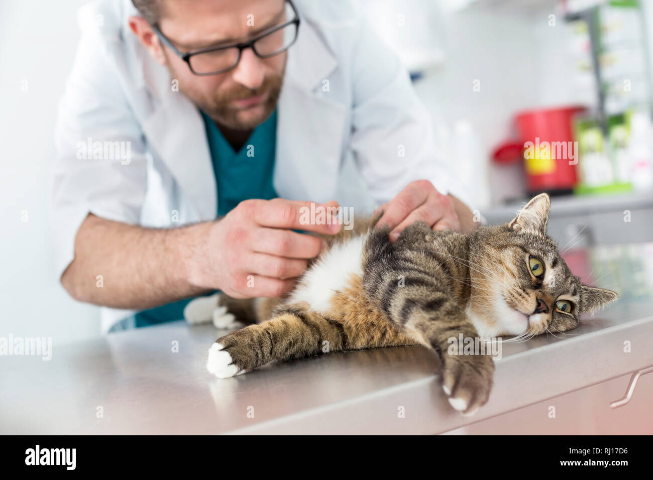 Examining table hi-res stock photography and images - Alamy