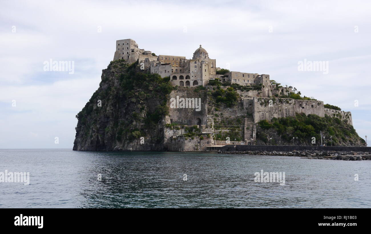 Castello Aragonese, Ischia,, Italy Stock Photo