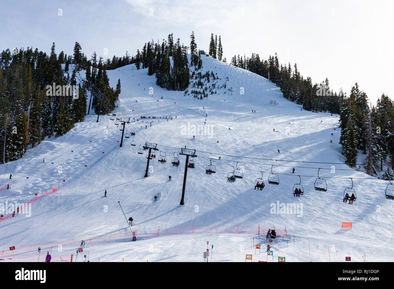Squaw valley ski resort hires stock photography and images Alamy