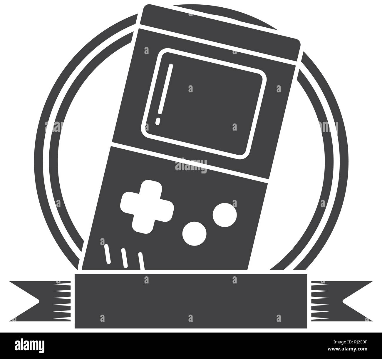 portable console video game Stock Vector Image & Art - Alamy