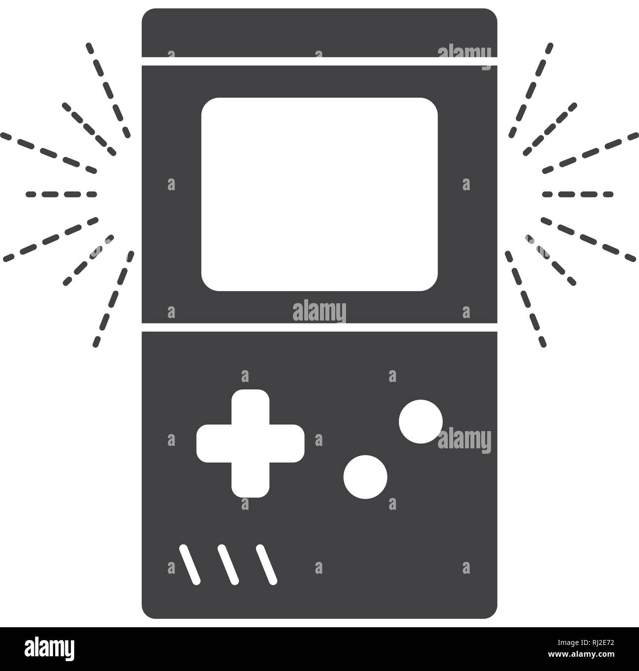 portable console video game Stock Vector Image & Art - Alamy