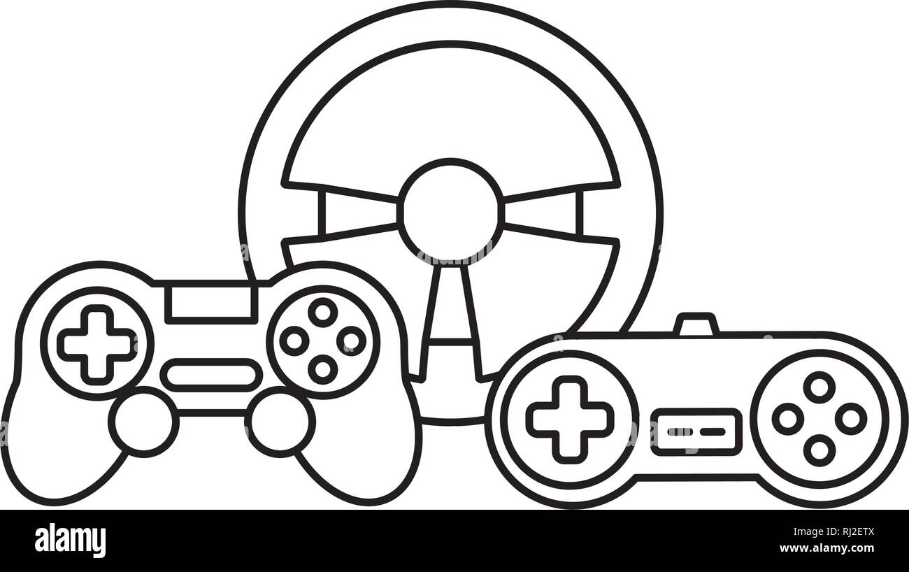 Handheld controls Stock Vector Images Alamy