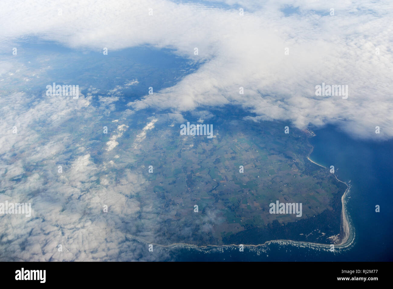 Great Britain from above. October 24th 2008 © Wojciech Strozyk / Alamy Stock Photo Stock Photo