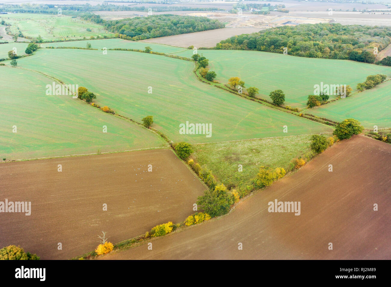 Great Britain from above. October 24th 2008 © Wojciech Strozyk / Alamy Stock Photo Stock Photo