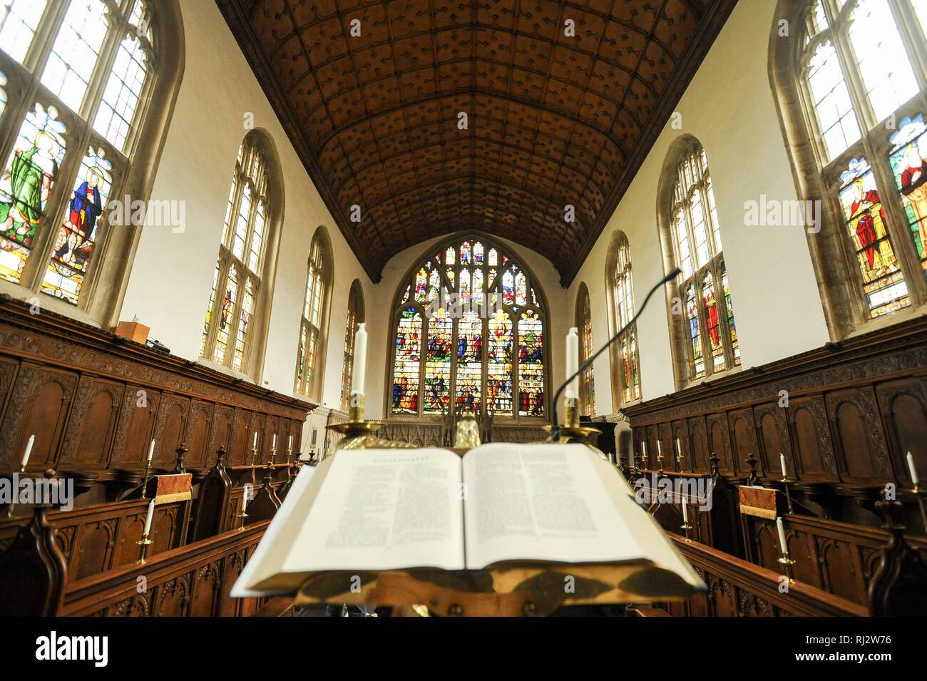 The Chapel of Wadham College, University of Oxford one of the oldest universities in the world