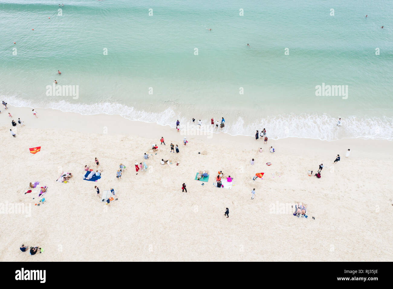 Sandy sea beach Stock Photo - Alamy