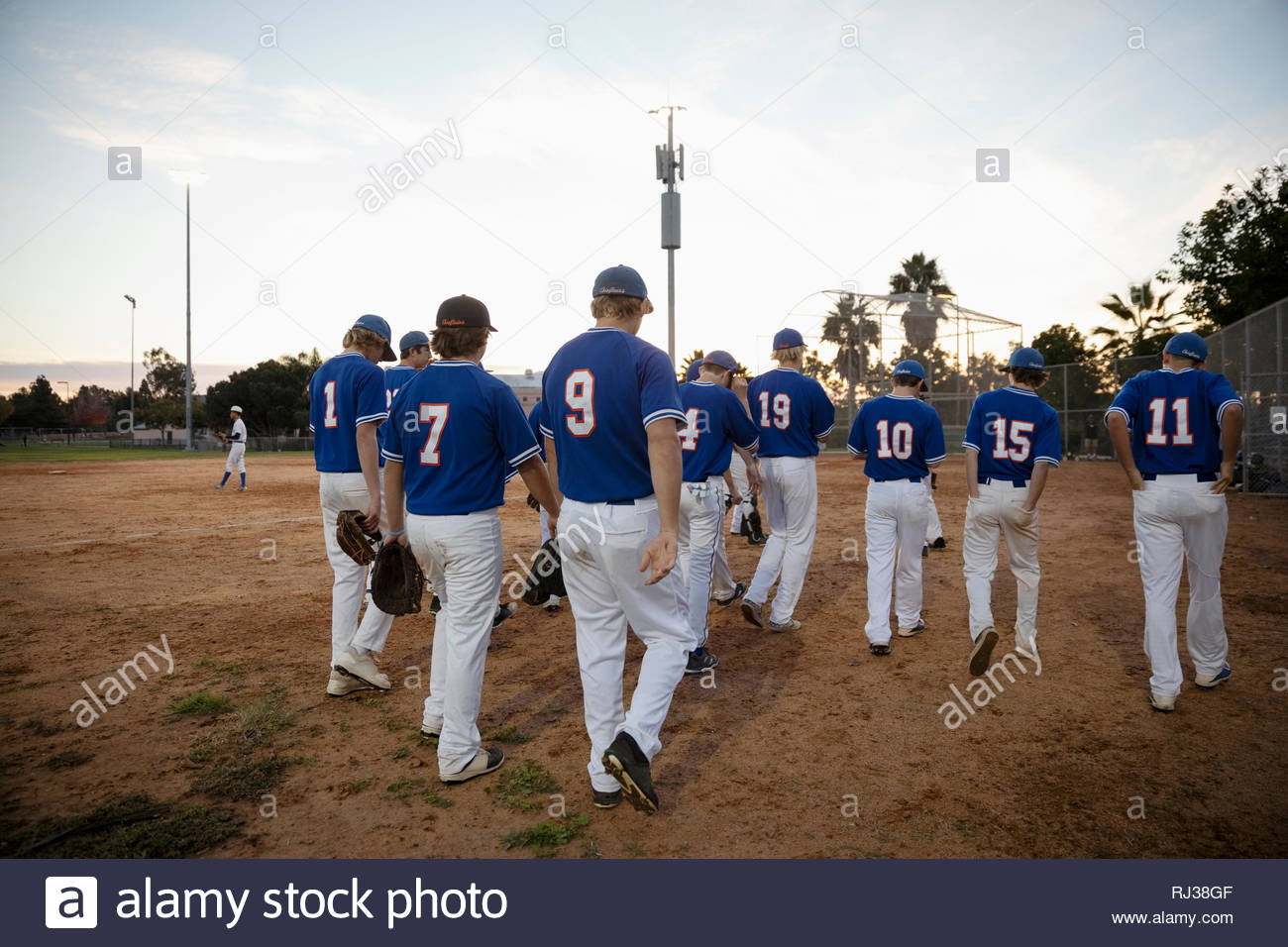 Player leaving field hires stock photography and images Alamy
