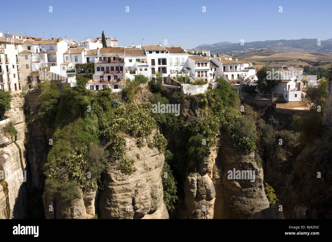 Spanien, Andalusien, Ronda, historisches St‰dtchen, Stock Photo