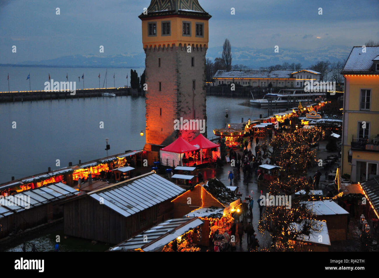 Lindauer hafenweihnacht hires stock photography and images Alamy