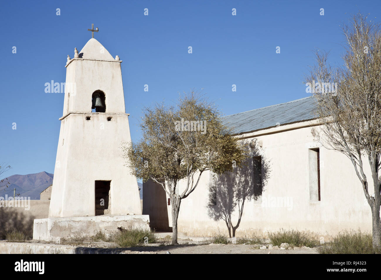 Bolivien, Los Lipez, San Juan, Kirche, Stock Photo