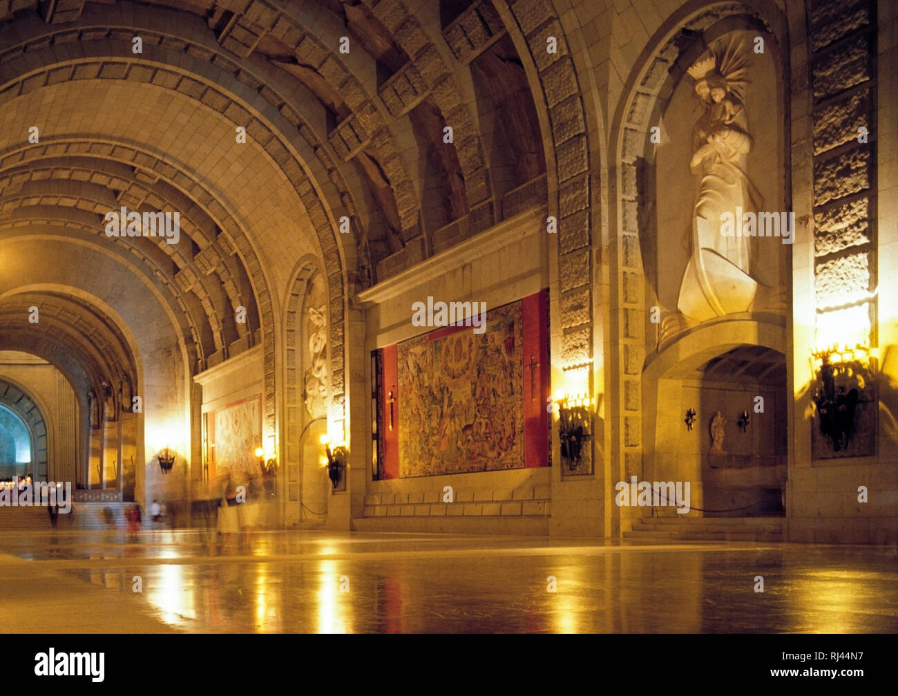 Interior of the Basilica, El Valle de los Caidos, Madrid, Spain Stock Photo  - Alamy