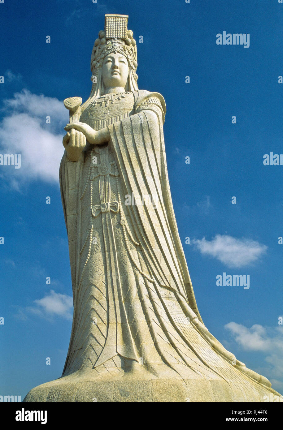 Matsu, is the indigenous goddess of the sea, Meizhou Island, Fujian