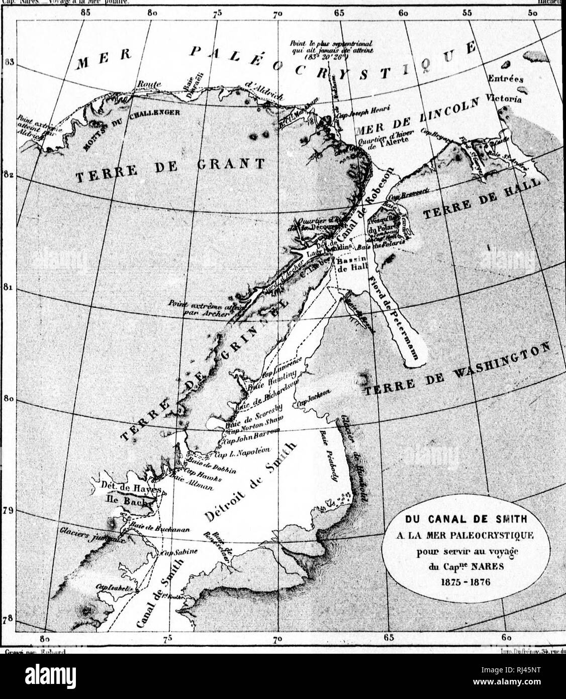 Un voyage à la mer polaire sur les navires de S.M.B. l'Alerte et la  Découverte, (1875 à 1876) [microforme]. Alerte (Navire); Discovery  (Navire); Alert (Ship); Discovery (Ship); Sciences naturelles; Natural  history. ('
