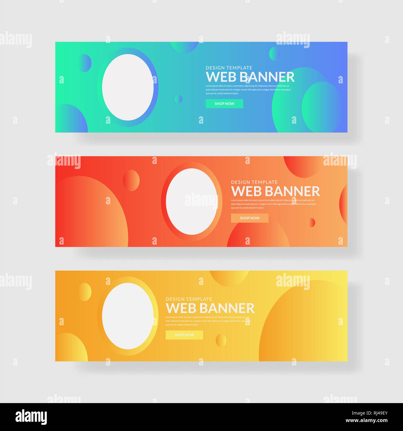 Website banner ui ux Stock Photo - Alamy