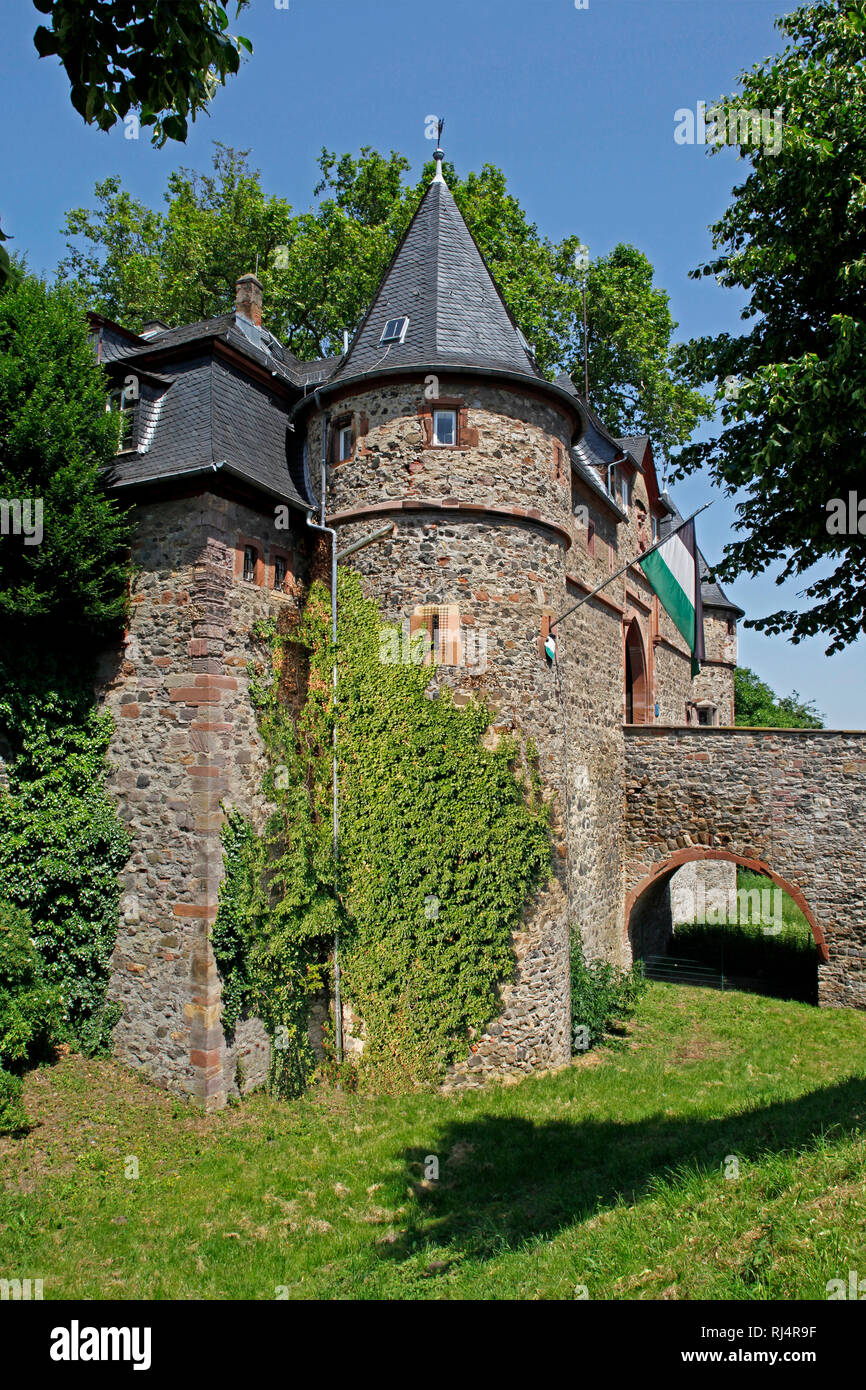 Deutschland, Hessen, Friedberg, Burg, Stock Photo