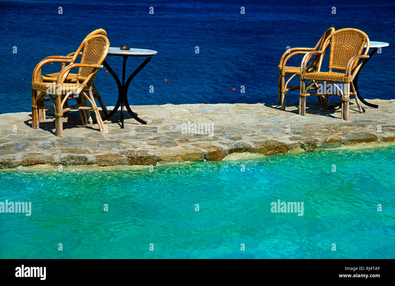 Mykonos super paradise beach hires stock photography and images Alamy