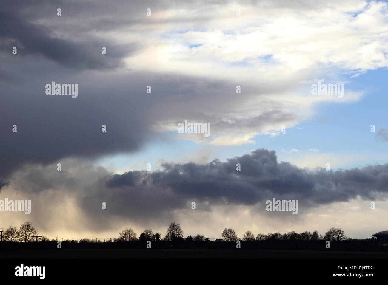 Wolken Stock Photo