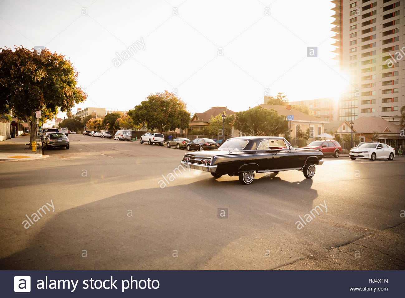 Car street driving hi-res stock photography and images - Alamy