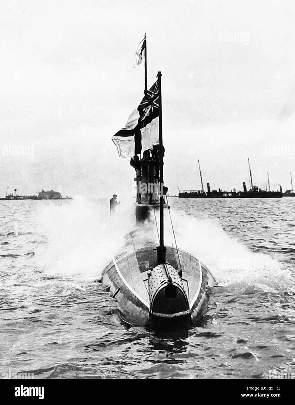 Royal Navy Submarine E8 Stock Photo Alamy