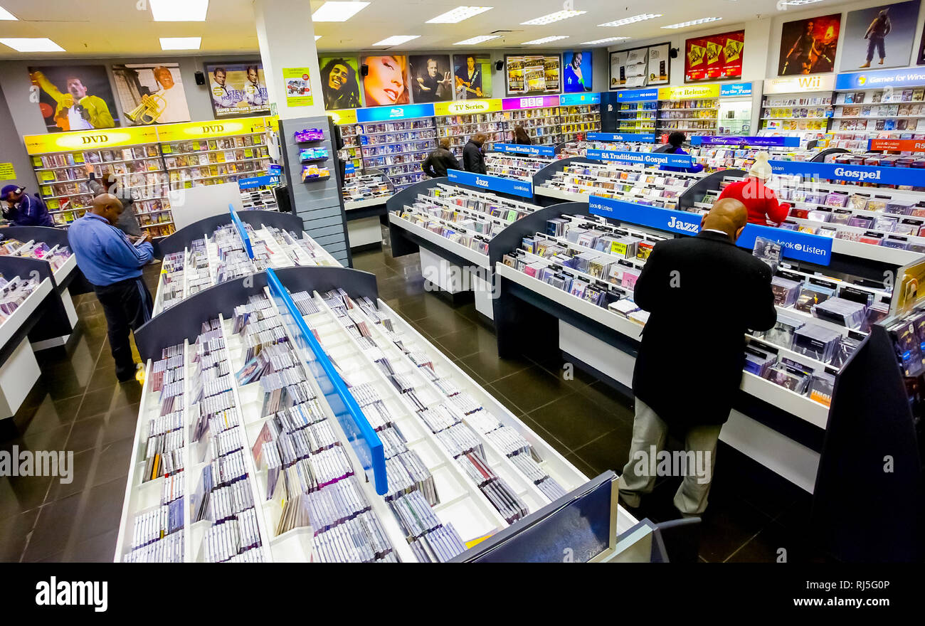 Johannesburg, South Africa July 05 2011 Inside interior of a Music