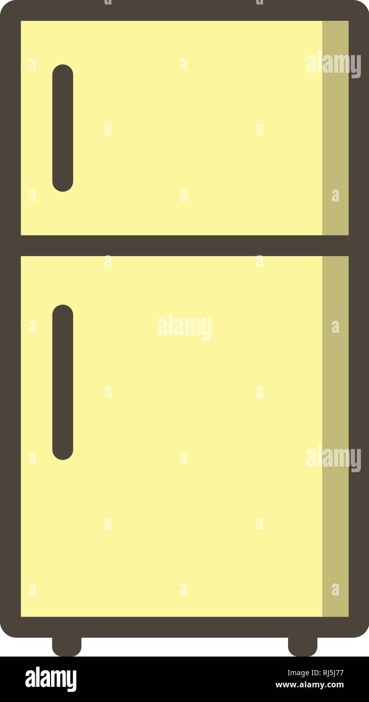Fridge Vector Icon Sign Icon Vector Illustration For Personal And ...