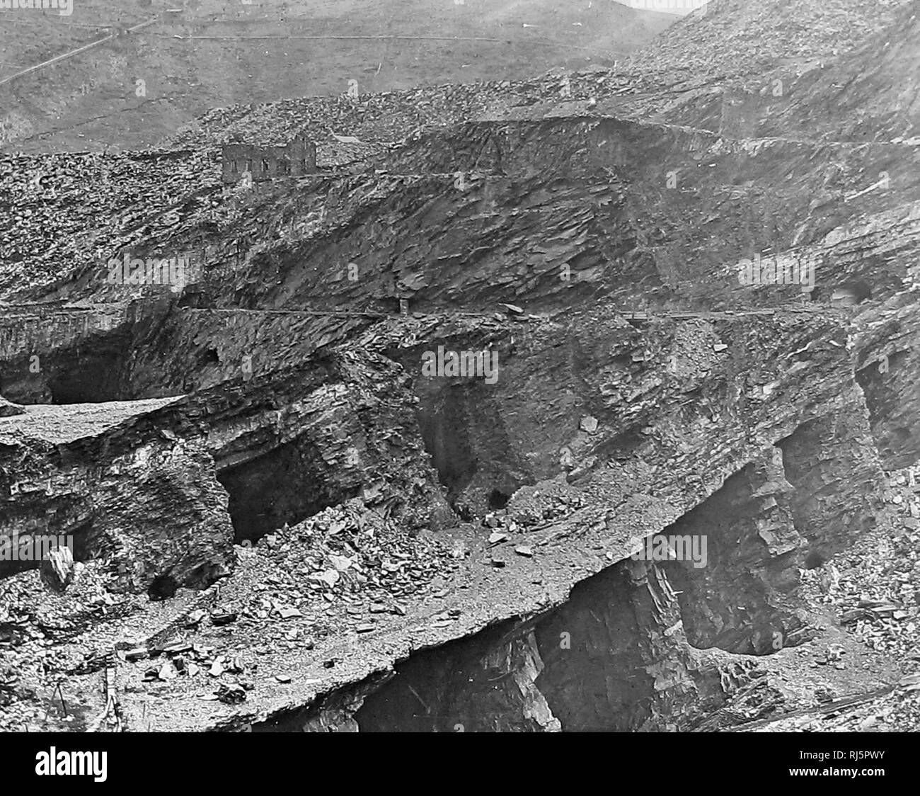 Old quarry Black and White Stock Photos & Images Alamy