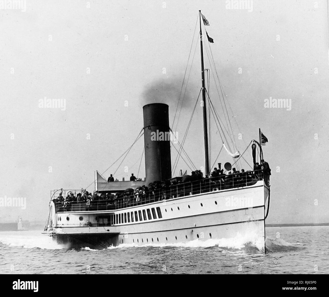 Paddle Steamer Juno Stock Photo