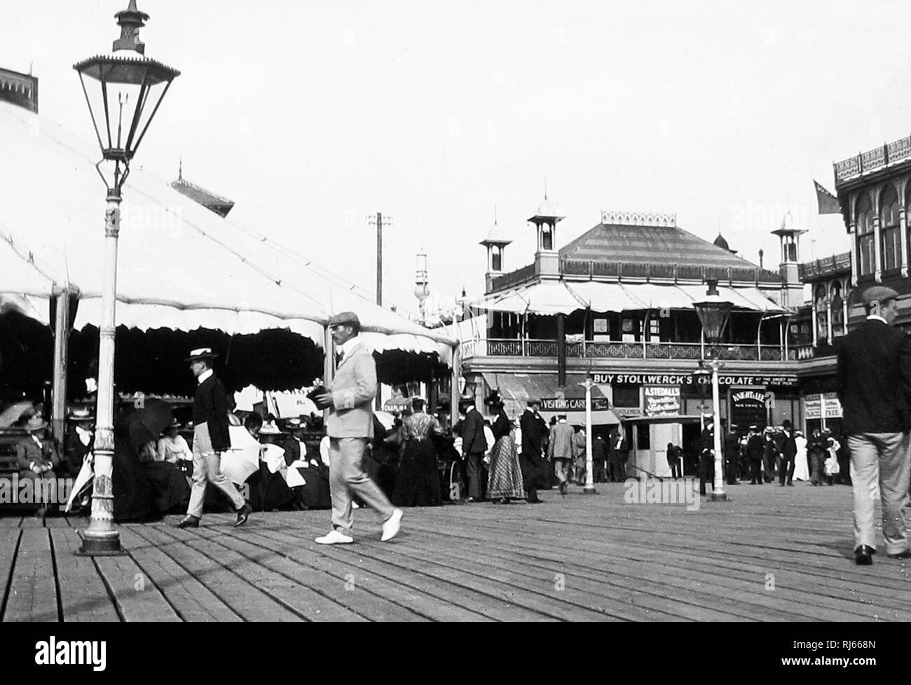 Southsea Pier in 1900 Stock Photo - Alamy