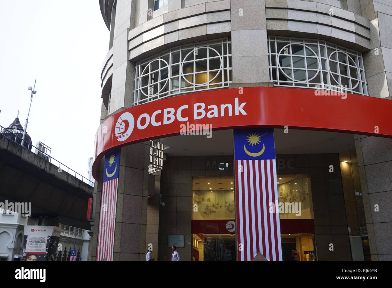 OCBC Bank in Kuala Lumpur, Malaysia Stock Photo